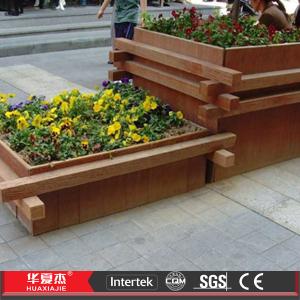 Quality WPC Wood Plastic Composite Decking Decorative Flower Box For Outdoor wholesale