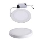 IP44 Surface Mount Flat Panel LED Lights 270 Degree Frameless