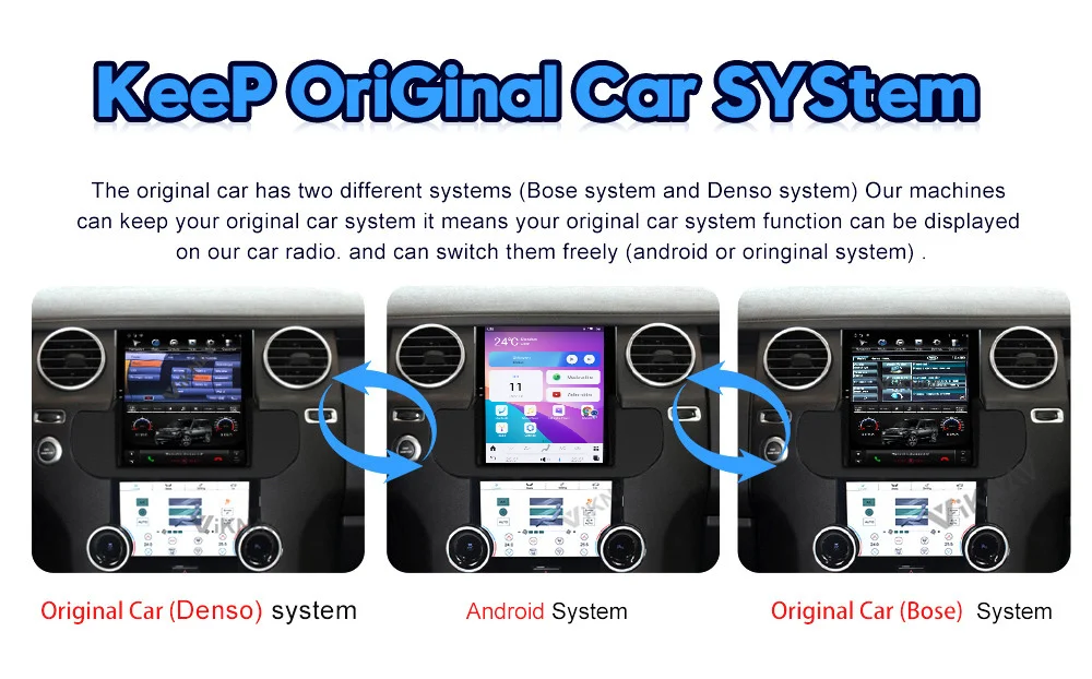 Vertical Screen Car Radio For Land Range Rover Discovery 4 2009-2016 New Upgrade Carplay GPS Navigation Car Multimedia