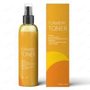 Quality Whitening Hydrating Toner Spray , Organic Facial Water Spray Mist Herbal Turmeric wholesale