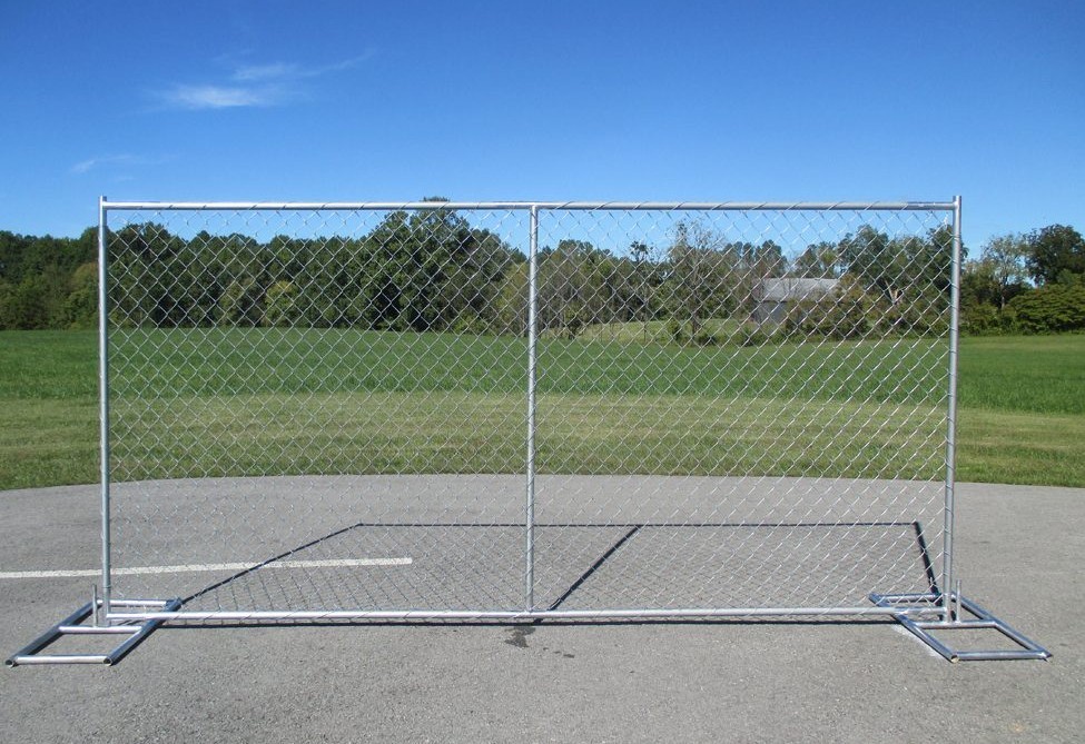 Anti Rust 1.83m High Construction Safety Fence Panels Portable