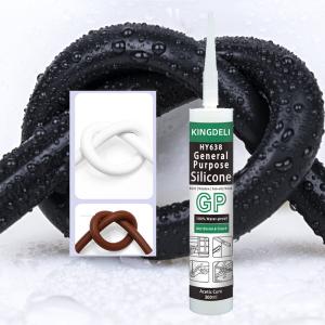 Quality 280ml 300ml Acetic Multipurpose Silicone Sealant Water Resistant For Caulk​ wholesale