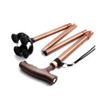 Disabled Four Legs Medical Walking Crutches Aluminium Alloy For Outdoor