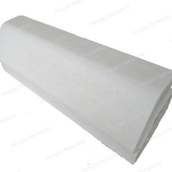 Cheap 2% Apparent Porosity Alpha Beta Fused Alumina Brick for Forehearth in Glass Industry for sale