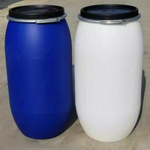 Quality HDPE 55 Gallon Plastic White Drum Barrel Cylindrical ISO9001 wholesale
