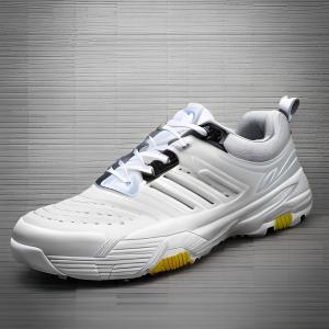 Quality Wear Resistant Custom Golf Shoes Foot Protection Microfiber Leather wholesale