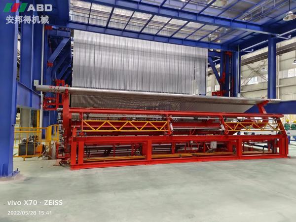 Anodizing Vertical Production Line Aluminium Profiles Surface Treatment