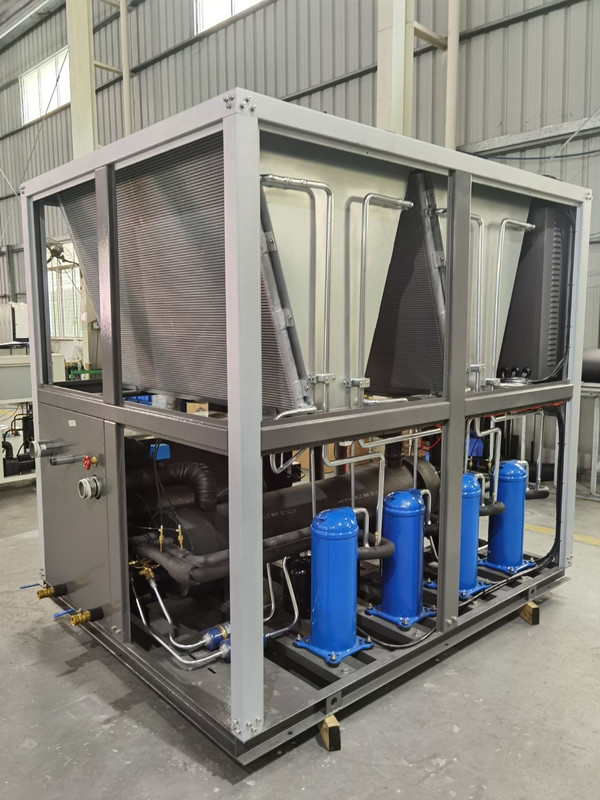 Air Cooled Scroll Chiller 50hp Portable Water Chiller For UV Lamps Printers