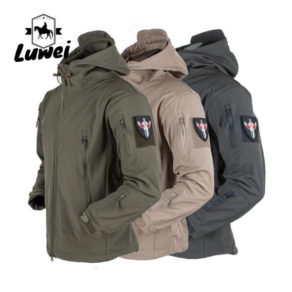 Manufacturer Winter Black Long Parka Fur Utility Trench Hooded Soft Shell Sport