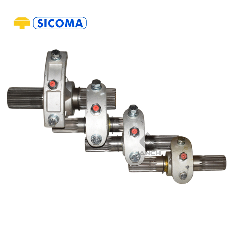 Aluminum Alloy SC Series Hanger Bearings for Screw Conveyor 219/273/323 OEM Services