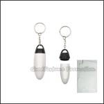 customed logo Eco ABS eyeglass lens cleaning cloth with keychain holder case
