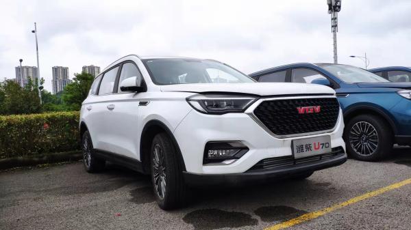 Cheap Wheel Base 2800mm Used Automatic 7 Passenger SUV VGV U70A for sale