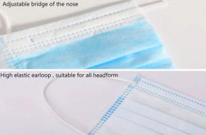 Quality Double Nose Wire Non Woven Fabric Products Plastic Material For Face Mask wholesale