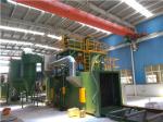 Rust Removal Roller Conveyor Steel Shot Blaster Dustless 2.5m/Min
