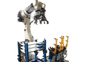 Quality Furnace Body Robotic Automation Systems With 5 ~ 50mm / S Welding Speed wholesale