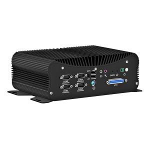 China Fanless GPIO Industrial Embedded Mini PC Dual LAN RS422 on sale