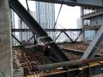 Sea Span Structural Steel Bridge , Steel Beam Bridge Metal Truss Construction