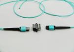 CATV UPC APC Optical Fiber Cable MTP MPO Fiber Optic Pigtail 8 12 Cores
