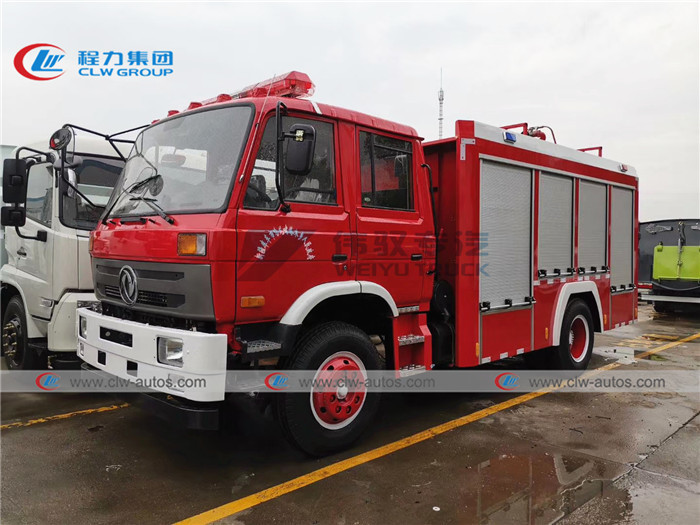Dongfeng 170HP 5000L Water Tanker Firefighting Truck