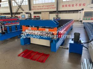 Quality 1250mm Metal Oman Roofing Sheet Roll Forming Machine wholesale