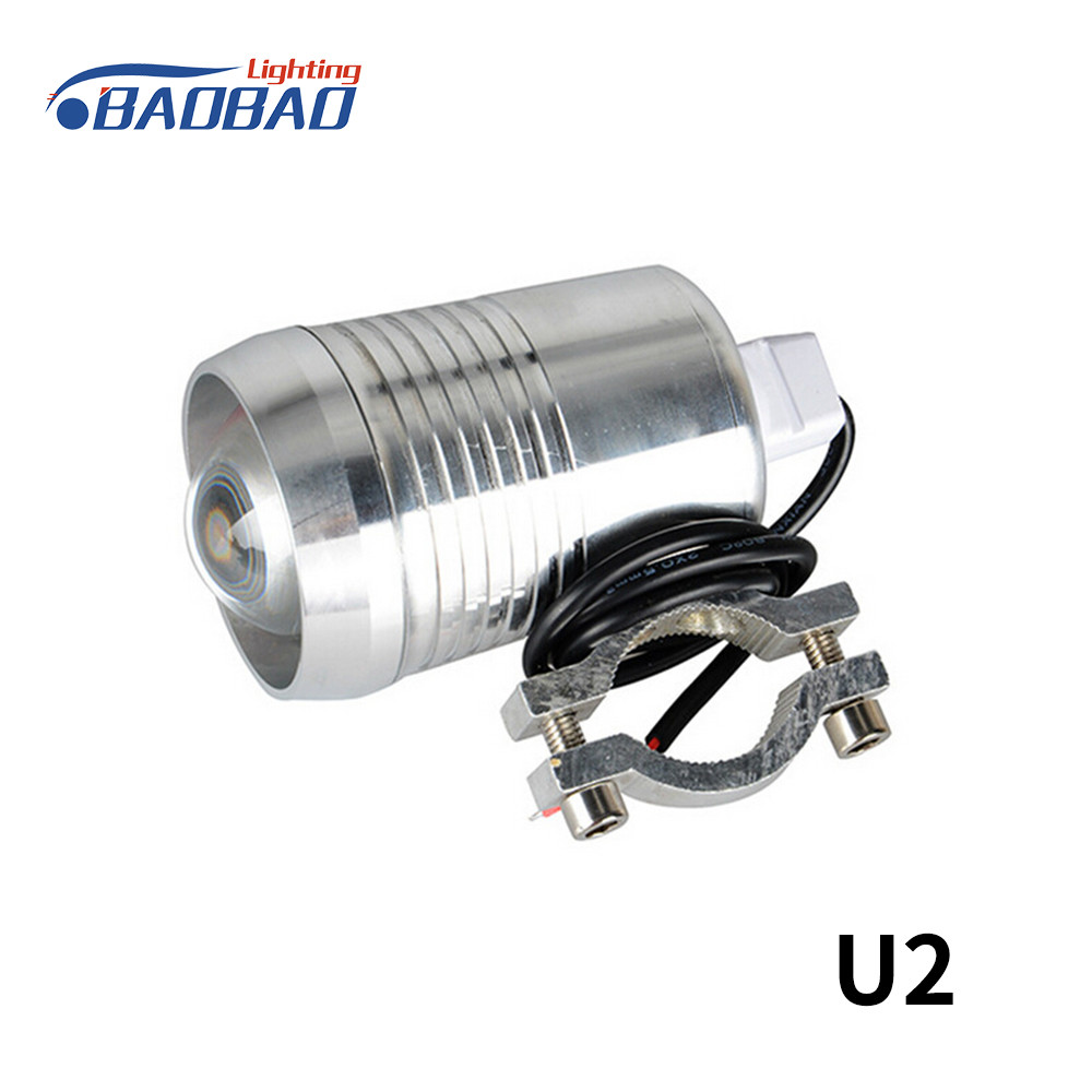 U2 10w Motorcycle Embedding laser led headlight