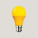 Anti-Mosquito Yellow Cover LED Bulb Light with 80-83Ra/95-98Ra Color Rendering