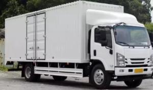 Quality Transportation Logistics 22 Ft Box Truck Van Double Axle 3Passengers wholesale