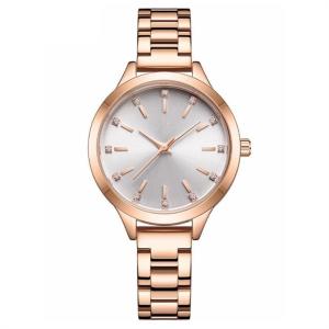 Quality 7.9mm Thickness Ladies Diamond Watch 3ATM Three Pin Waterproof wholesale