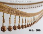 Handmade fashionable chain beads lace tassels fringes for curtain/sofa/pillow