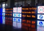12V 24V DC Motorway VMS Signs Outdoor Full Color LED Traffic Display