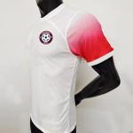 100% Polyester Custom Football Jersey 140-145gsm White Soccer Jersey