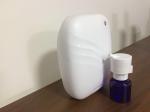 100ml Oil Bottle 3W Battery Scent Diffuser PP Plastic Material White And Black