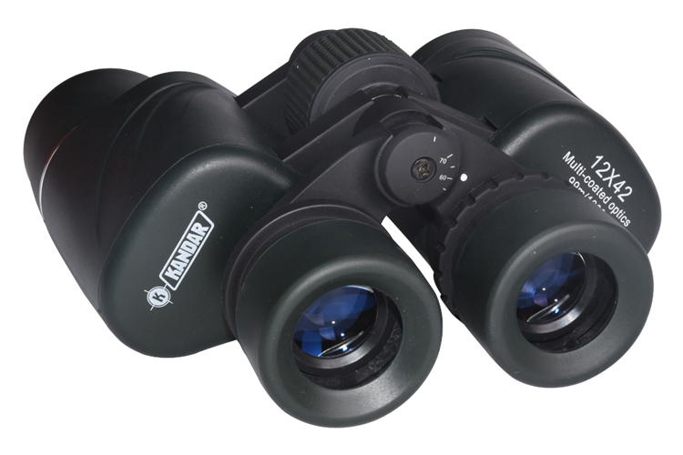 12x42 KANDAR Binoculars for Hunting and Sightseeing in Dark Green or Optional Color