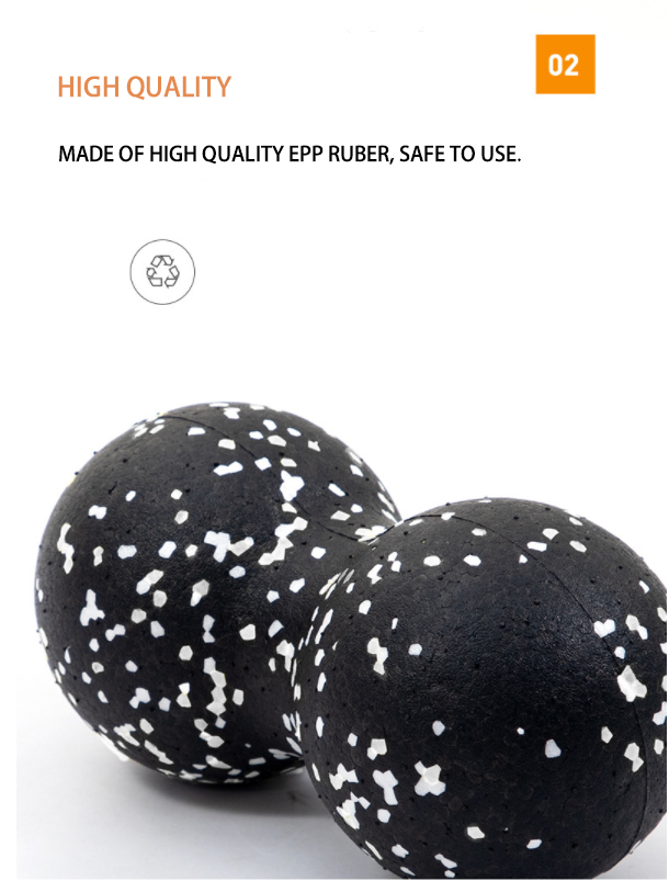24CM Adjustable EPP Peanut Foam Roller Ball For Back Massage Roller Body Buliding