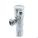 Drop Shape Stainless Steel Angle Valve Switch Handwheel Bathroom Kitchen