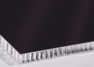 Quality Aluminum Honeycomb Sandwich Panels With High Compressive Strength For Exterior Wall Decoration wholesale