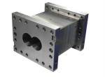 Wear-resistant Combi Barrels in Metal Color for PP PVC PA PE Twin Screw Extruder