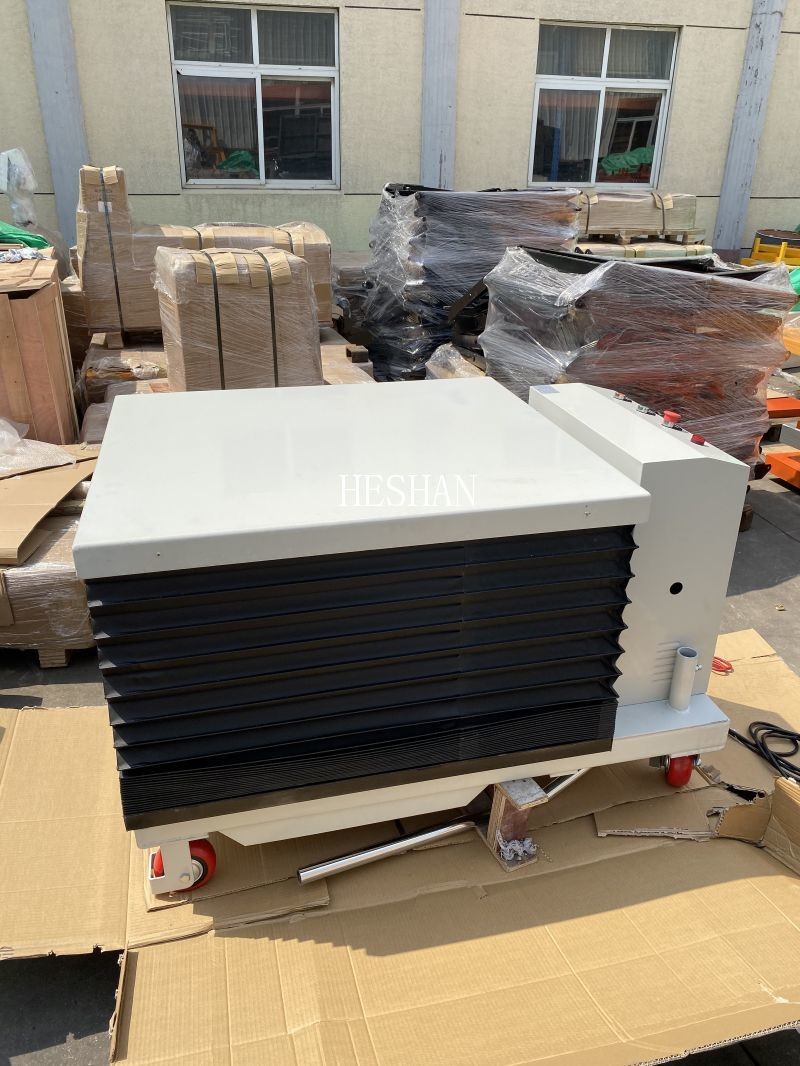 Carbon Steel Scissor Lift Table Foot Control 1000kg Hydraulic Lift Work Table