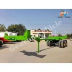 2 Axles Bogie Suspension 50T Logging Semi Trailer