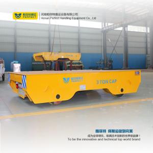 Quality Large Capacity Material Track Forklift Battery Transfer Cart , Automated Guided Vehicle wholesale