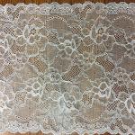 18cm wide 2017 New Fashion Lace Border/ underwear cotton lace edge in Ivory and