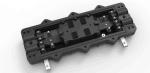 Horizontal FTTH Fiber Optic Terminal Box Splice Closure 120 Fibers 4 Cable Ports