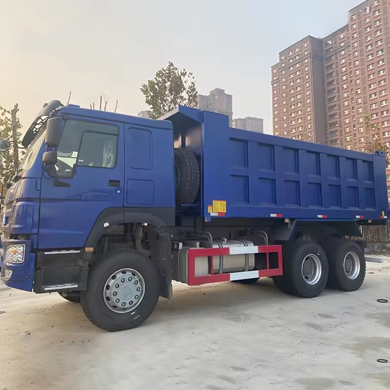 Sinotruk 6X4 371HP 30 Ton 20 Cubic Meter Dump Truck Blue Color for Africa Market