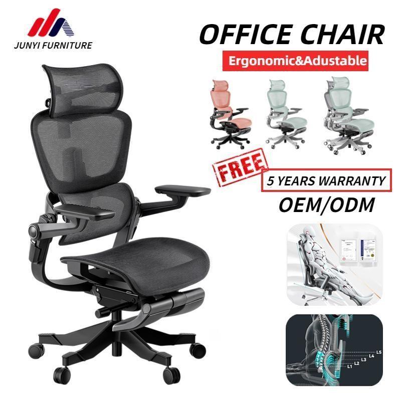 ISO9001/ISO14001 Certified Metal Boss Executive Swivel Chair with Adjustable Footrest