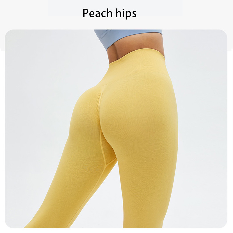 10 colors Nude Seamless Workout Leggings Womens High Waist Tummy Control Yoga Pants