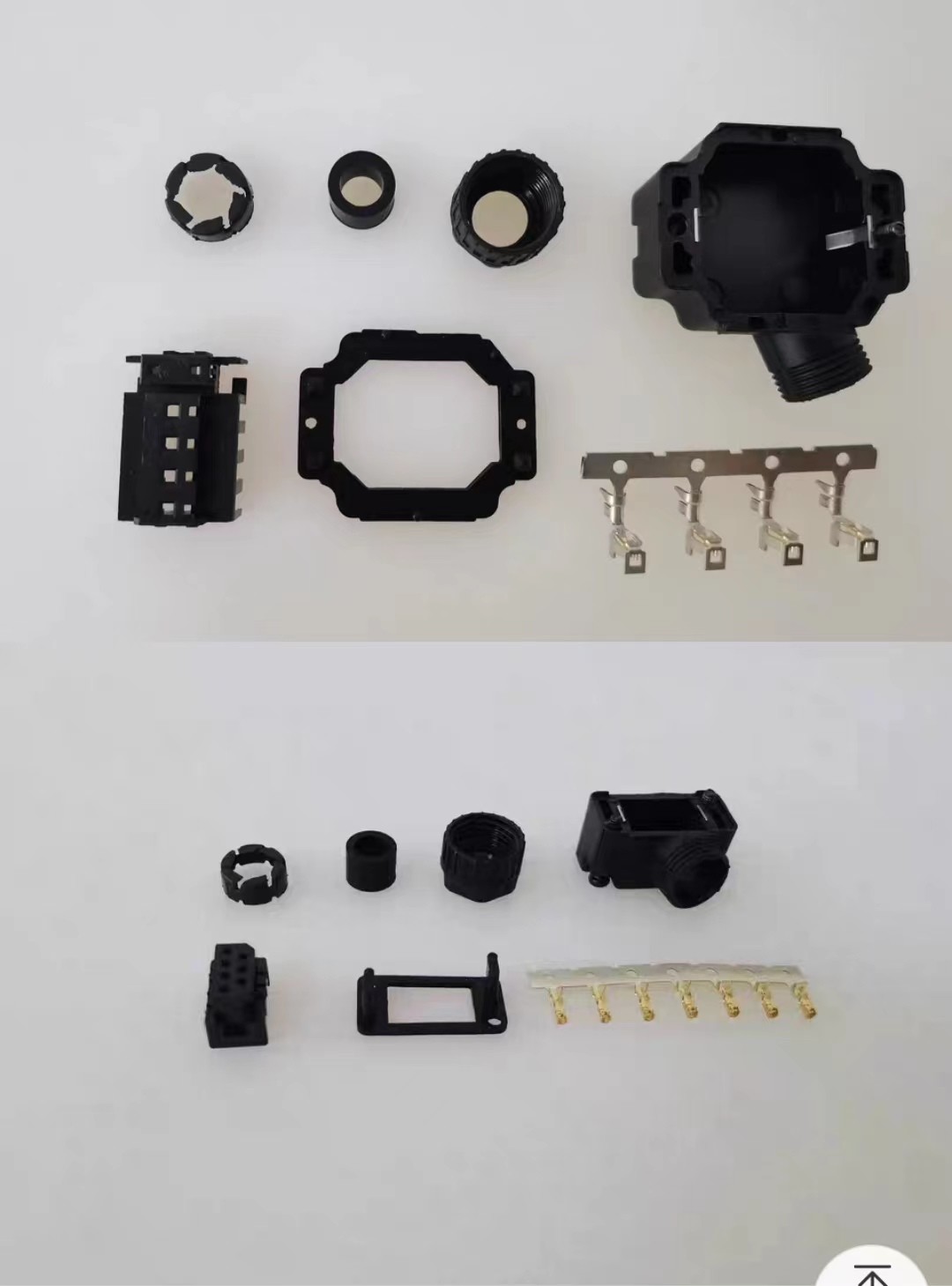 S6-06 S6-07 Servo Motor Connectors With Silver Contact Plating 7A 1A Current Rating