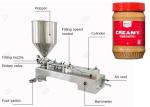 Semi - Automatic Food Packing Machine Peanut Butter Jar Filling Machine