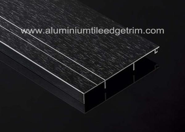 Black Metal Aluminium Skirting Melbourne / Trunking / Brisbane Long Durability