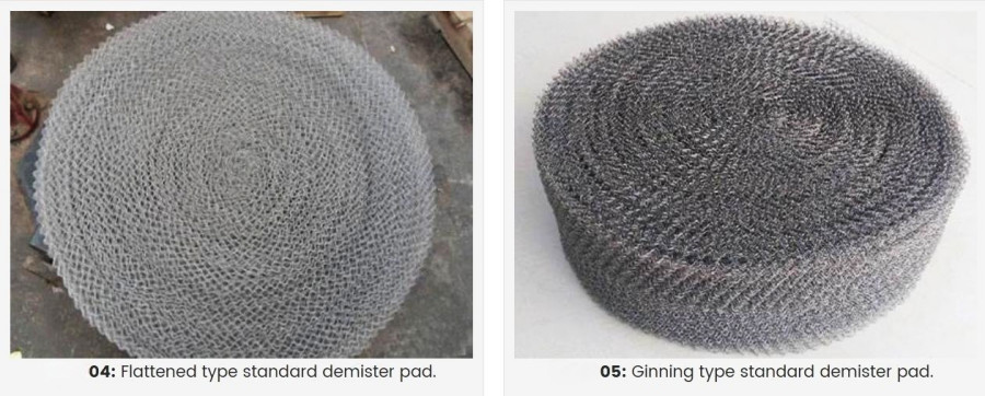 Stainless Steel Prefabricated Demister Pad For Gas And Liquid Separating