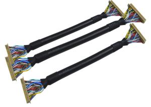 Quality ISO Low Frequency 260mm 18 PIN 1.25mm LVDS Cable wholesale